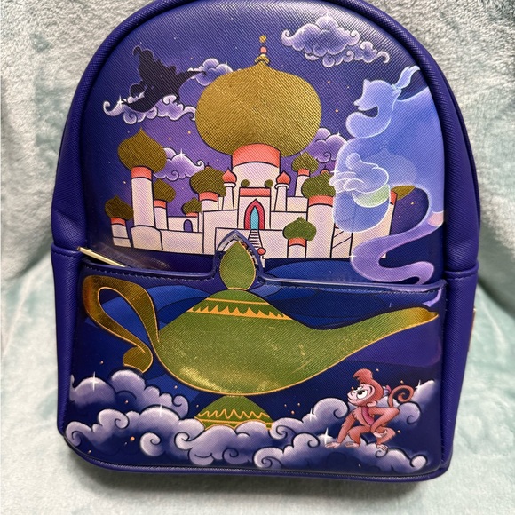 jasmine backpack tumi Princess Mini - 12" Jasmine Backpack | Disney's Aladdin School Supplies for Toddler Girls This modern and versatile backpack is ideal for daily commutes to work or school Loungefly Disney Jasmine Castle Series